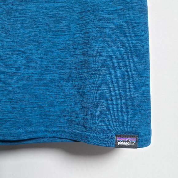 Patagonia Capilene Cool Daily T-Shirt Men’s M Blue Fitz Roy Mountain Graphic - Picture 3 of 5